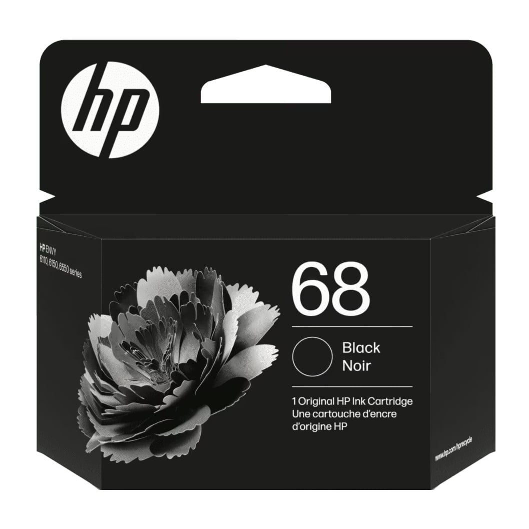 Genuine HP 68 Black Ink Cartridge 7FP21TA