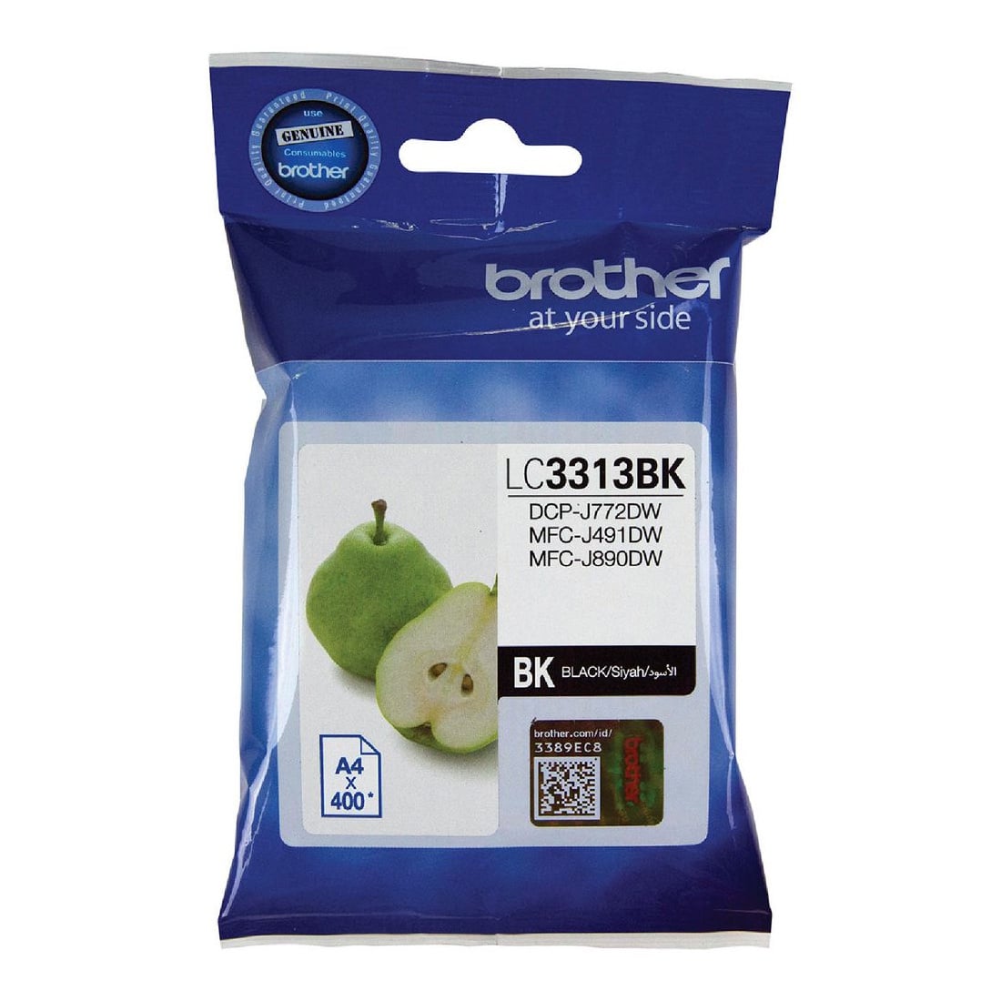 Genuine Brother LC3313BK Black Ink High Yield