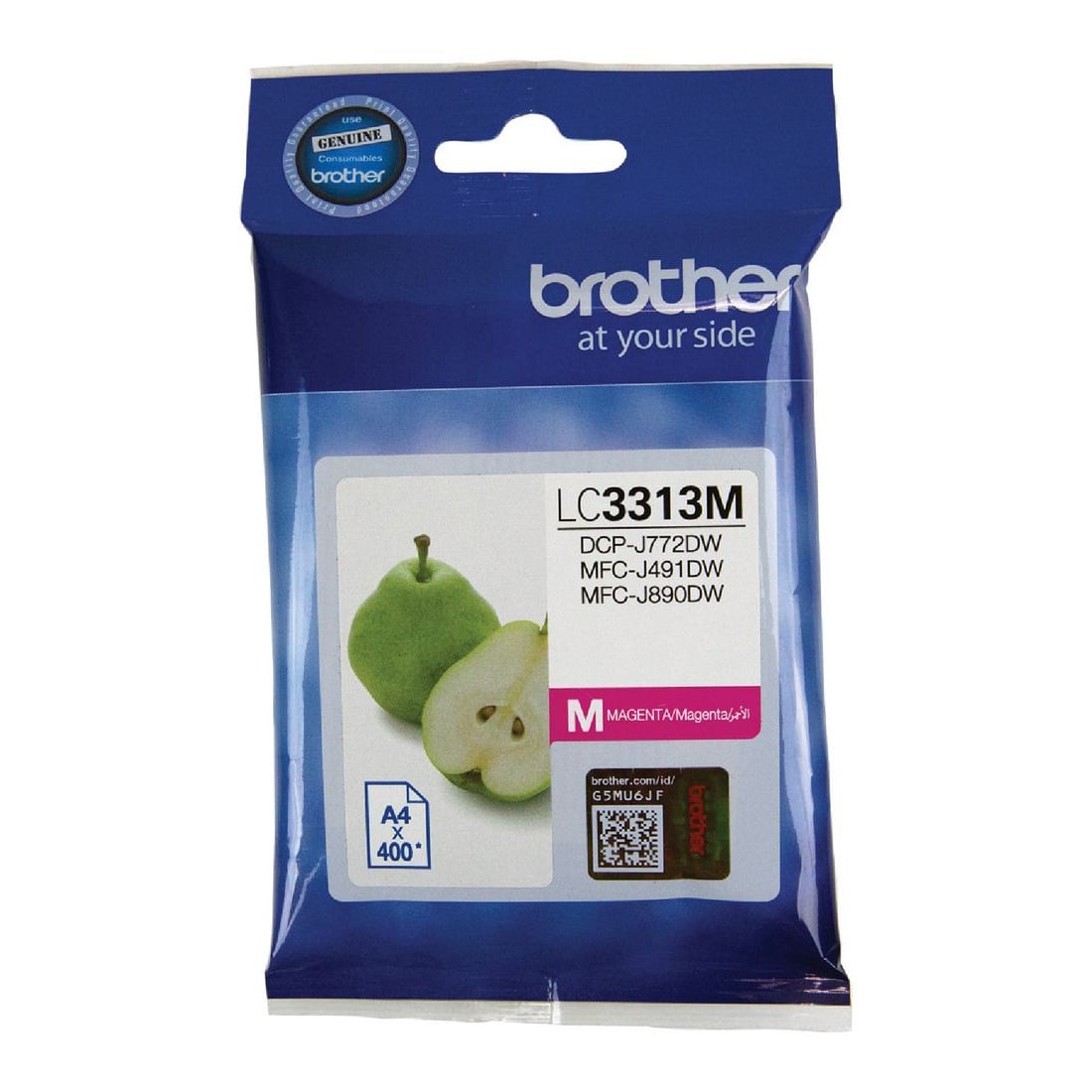 Genuine Brother LC3313M Magenta Ink High Yield