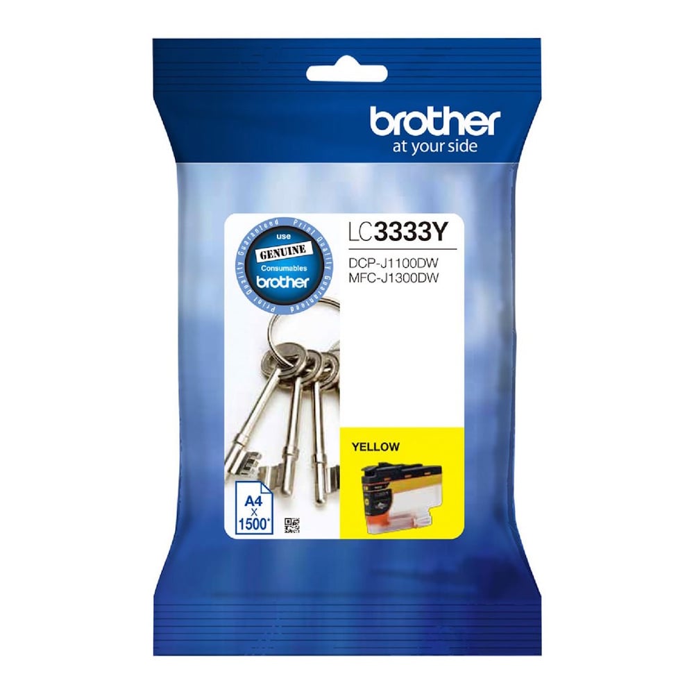 Genuine Brother LC-3333Y Yellow Ink