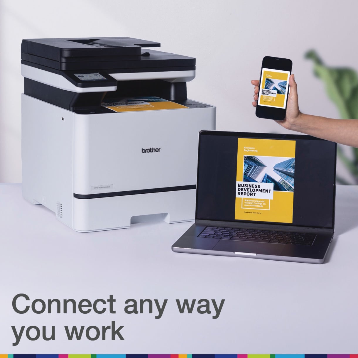 Brother MFC-L8730CDW Colour Laser Multi-Function Printer - 31ppm / Duplex / Wireless