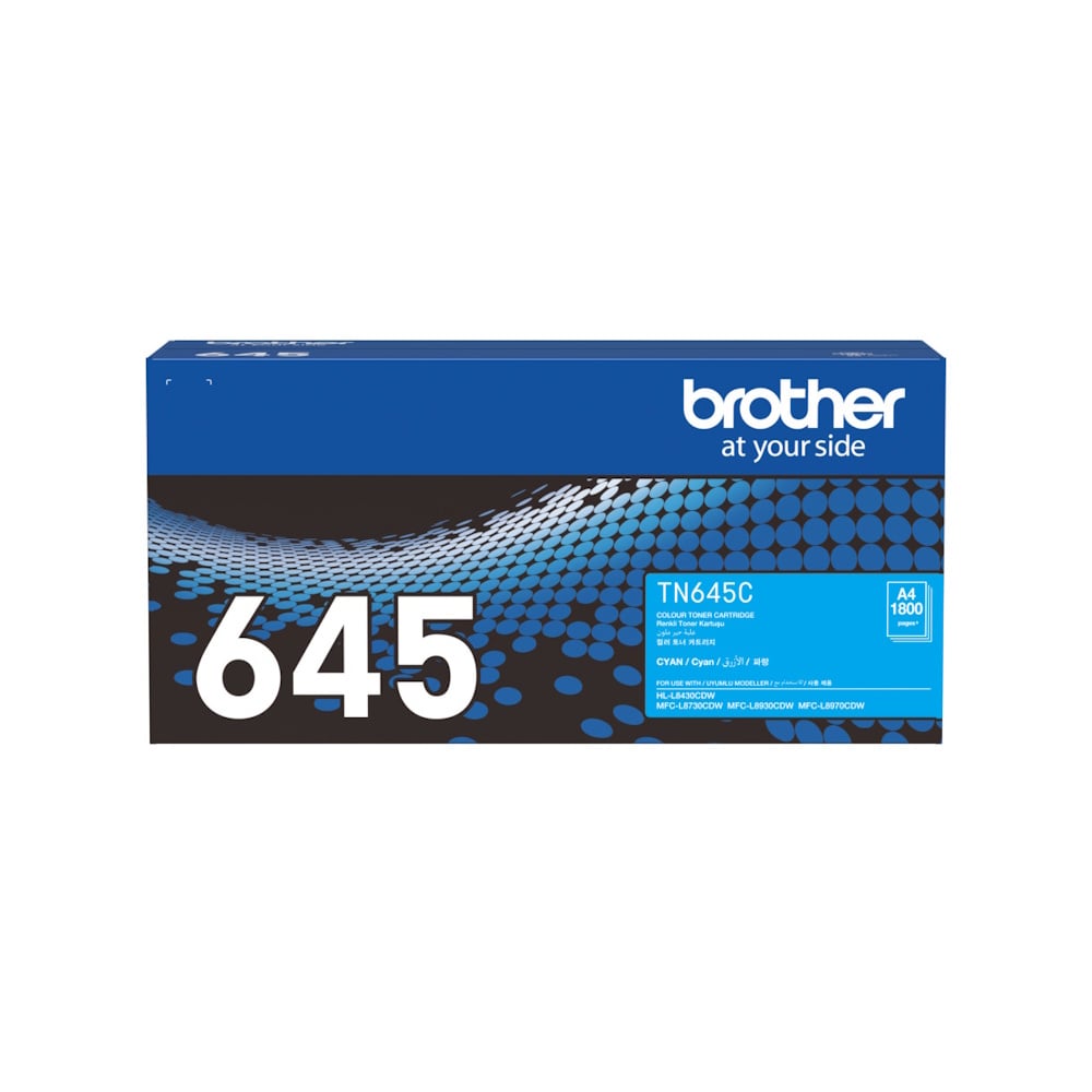Genuine Brother TN-645C Cyan Toner