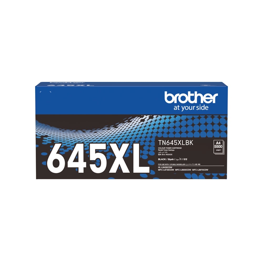 Genuine Brother TN-645XLBK High Yield Black Toner
