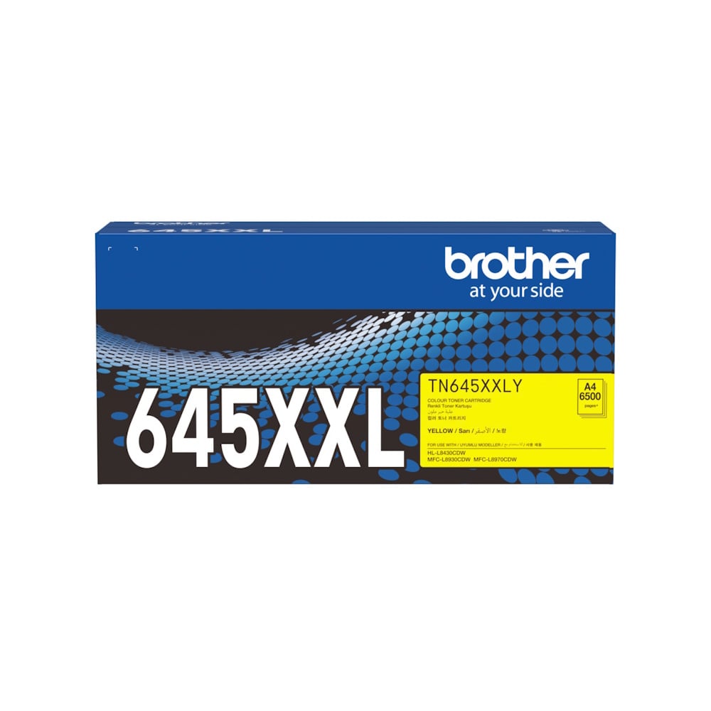 Genuine Brother TN-645XXLY Extra High Yield Yellow Toner