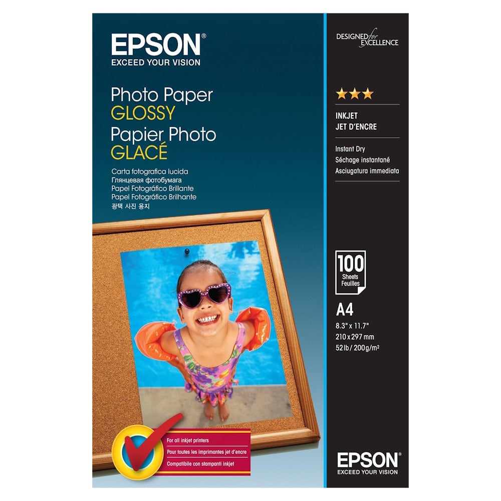 Epson A4 Photo Paper Glossy S042545