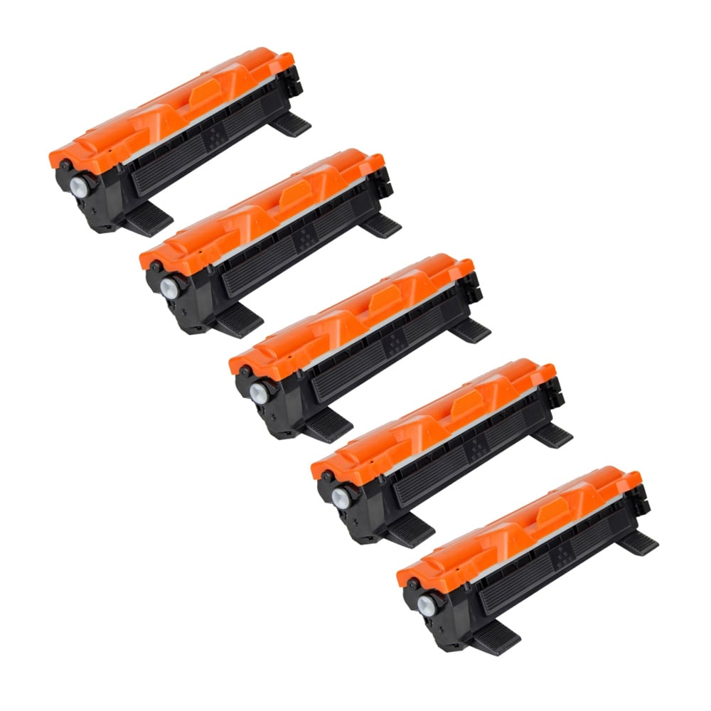 Compatible Fuji Xerox CT202137 Black Toner Cartridge 5 PACK