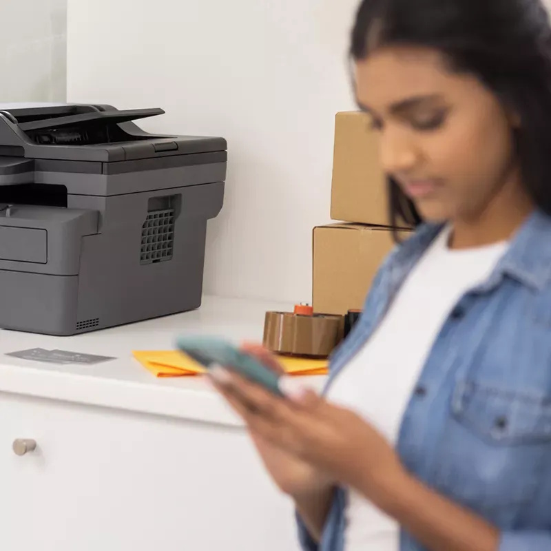 Brother DCP-L2640DW Mono Laser Printer with Scanner - Duplex, Wireless, 34ppm