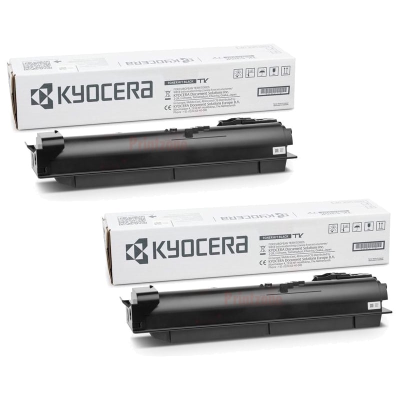 Genuine Kyocera TK-5319K Black Toner 2 PACK