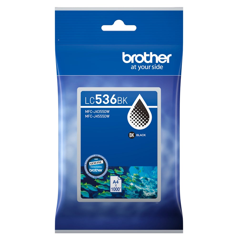 Genuine Brother LC536 Black Ink LC536BK
