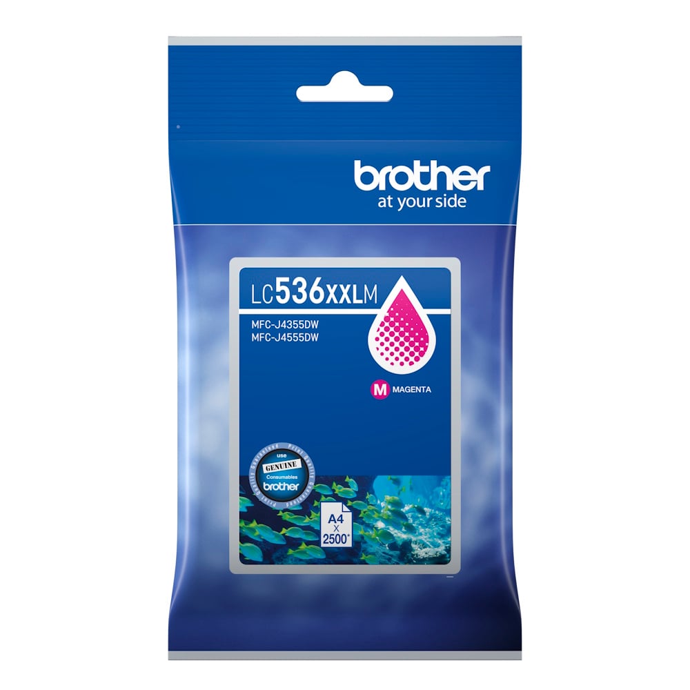Genuine Brother LC536XXL Magenta Ink Extra High Yield LC536XXLM