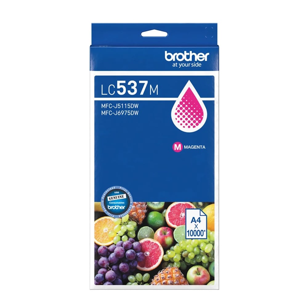 Genuine Brother LC537 Magenta Ink Ultra High Yield LC537M