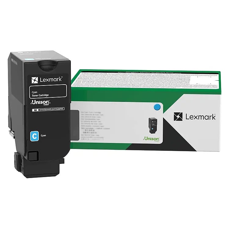 Genuine Lexmark 71C10C0 Cyan Toner Cartridge