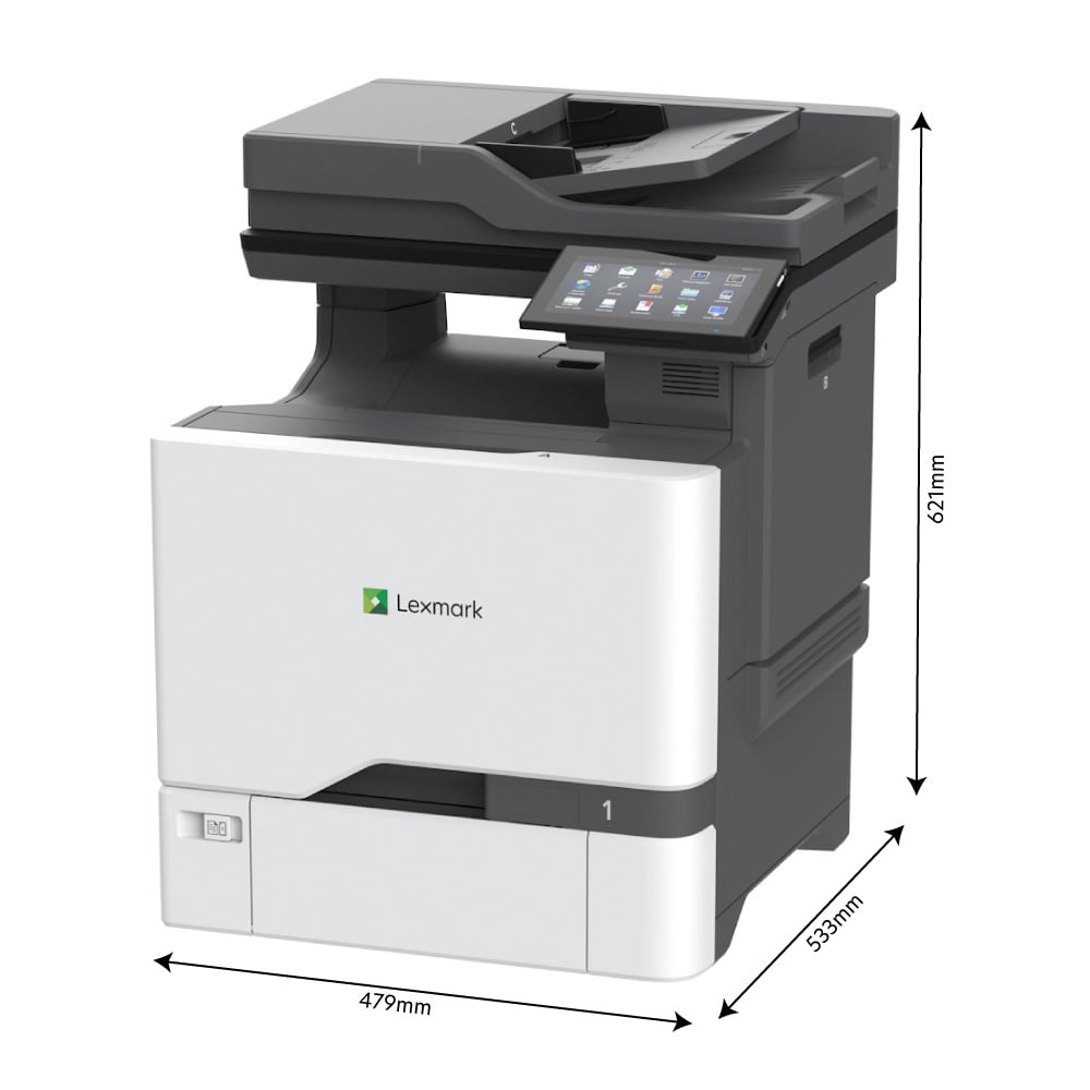 Lexmark CX735adse Colour Laser Multifunction Printer 50ppm / Duplex / Ethernet