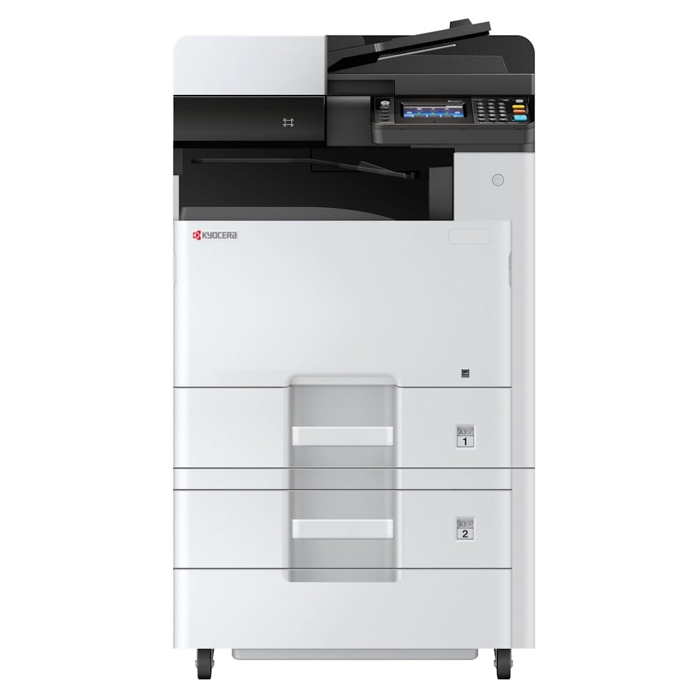 Kyocera M8124cidn A3 Colour Multifunction Laser Printer PLUS PF470 500-Sheet Paper Tray Kyocera M8124cidn A3 Colour Multifunction Laser Printer PLUS PF470 500-Sheet Paper Tray