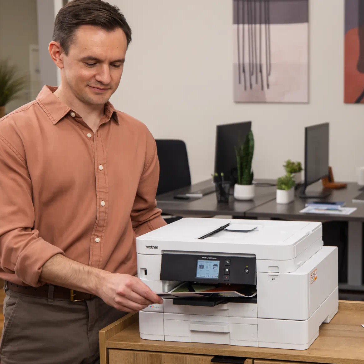 Brother MFC-J4555DW INKvestment Colour Inkjet A4 Multi-Function Printer
