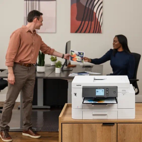 Brother MFC-J4555DW INKvestment Colour Inkjet A4 Multi-Function Printer