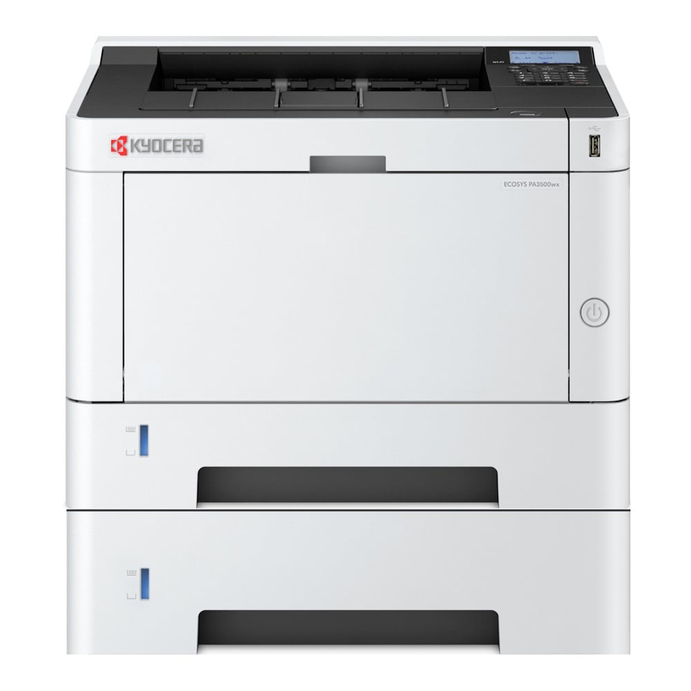 Kyocera Ecosys PA3500xt Mono Laser Printer (includes extra 250 sheet paper tray)