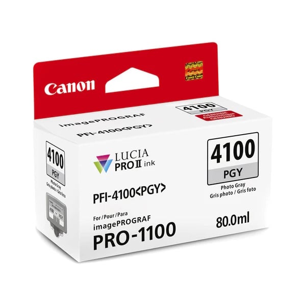 Genuine Canon PFI-4100 Photo Grey Ink Cartridge