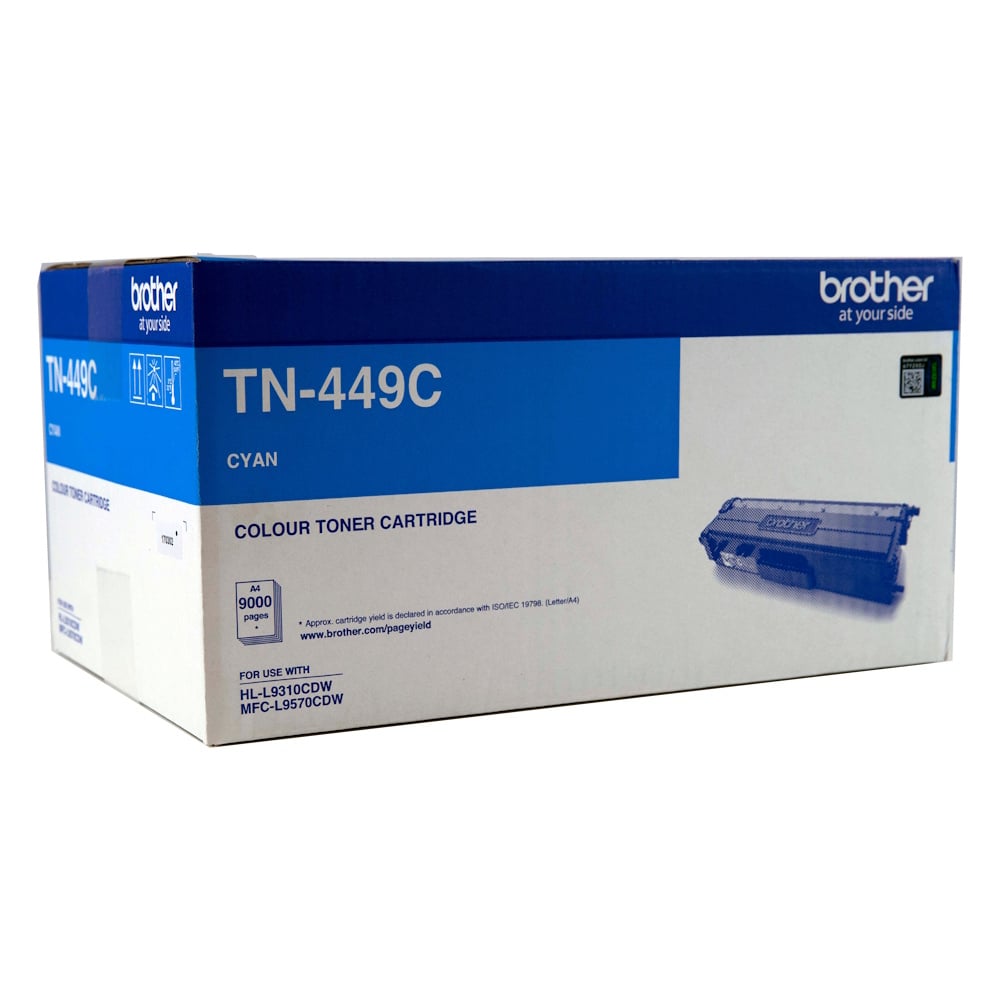 Genuine Brother TN-449C Cyan Toner Ultra High Yield
