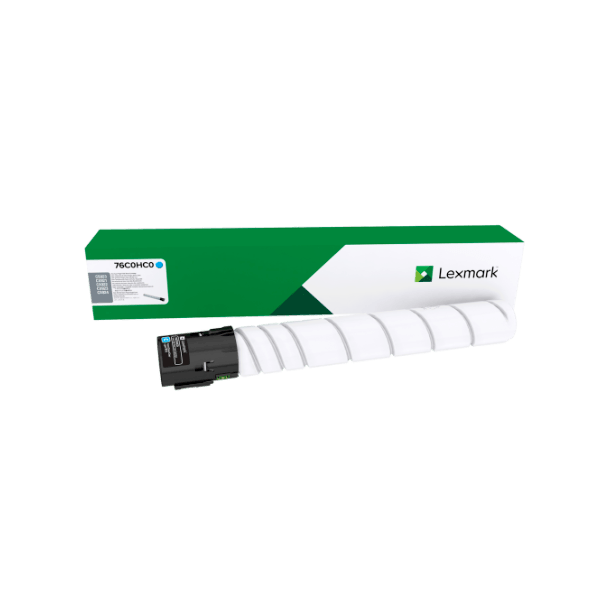 Genuine Lexmark 76C0HC0 High Yield Cyan Toner