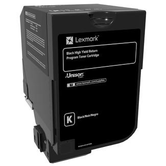 Genuine Lexmark 84C6HK0 CX725 Black Toner High Yield Genuine Lexmark 84C6HK0 CX725 Black Toner High Yield
