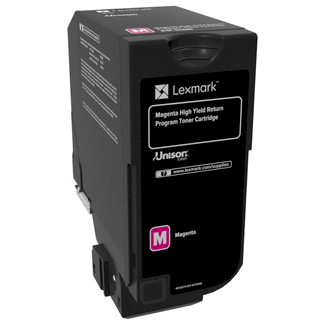Genuine Lexmark 84C6HM0 CX725 Magenta Toner High Yield Genuine Lexmark 84C6HM0 CX725 Magenta Toner High Yield