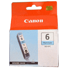 Genuine Canon BCI-6 Photo Cyan Ink Cartridge