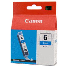 Genuine Canon BCI-6 Cyan Ink Cartridge