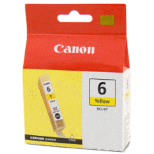 Genuine Canon BCI-6 Yellow Ink Cartridge