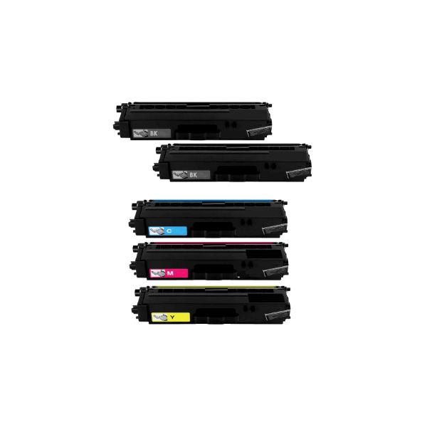 Compatible Brother TN-348 Toner Value Pack PLUS EXTRA BLACK Compatible Brother TN-348 Toner Value Pack PLUS EXTRA BLACK