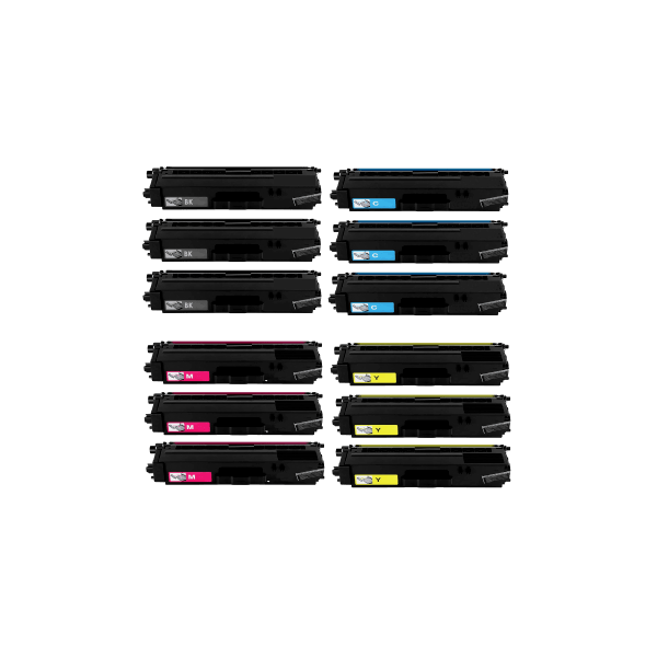 Compatible Brother TN-348 Toner Triple Value Pack Compatible Brother TN-348 Toner Triple Value Pack