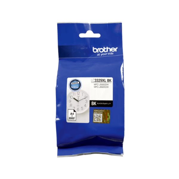 Genuine Brother LC-3329XL Black Ink LC3329XLBK