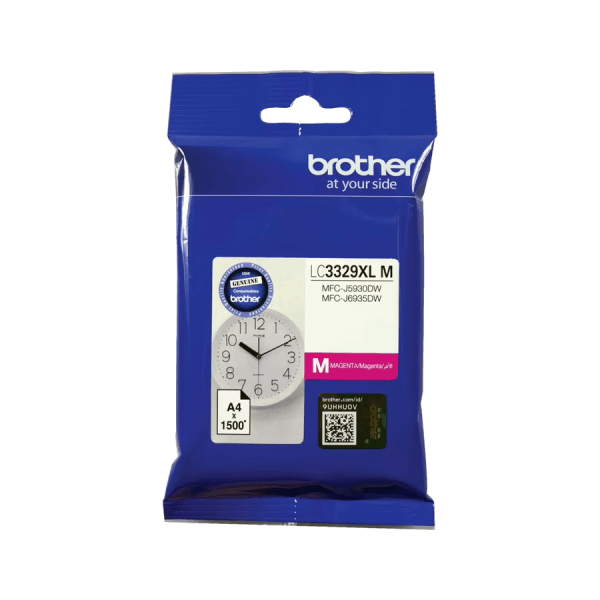Genuine Brother LC-3329XL Magenta Ink LC3329XLM