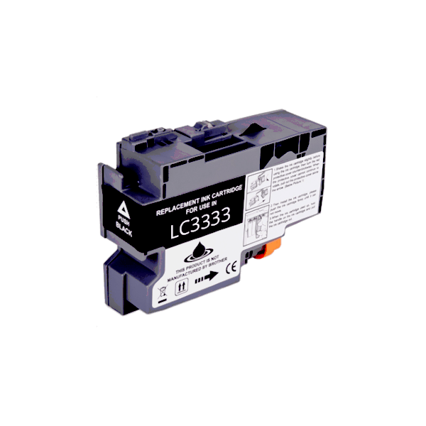 Compatible Brother LC-3333 Black Ink