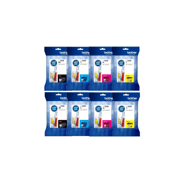 Genuine Brother LC3339 Ink Double Value Pack
