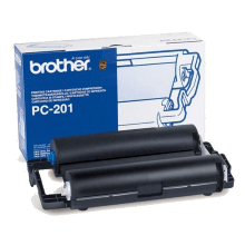 Genuine Brother PC201 Ribbon & Cartridge