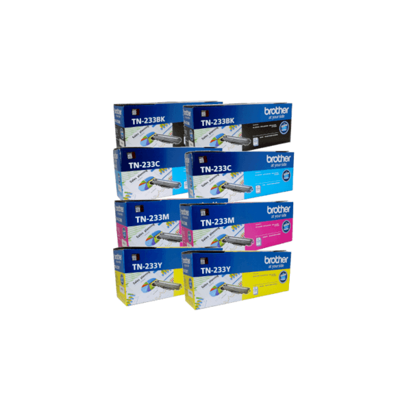 Genuine Brother TN-233 Toner Double Value Pack