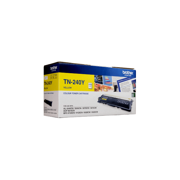 Genuine Brother TN-240Y Yellow Toner