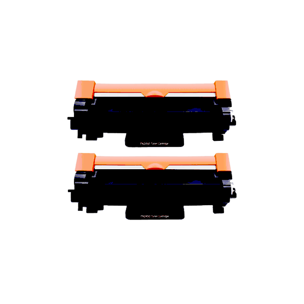 Compatible Brother TN-2445 Toner Cartridge High Yield 2 PACK