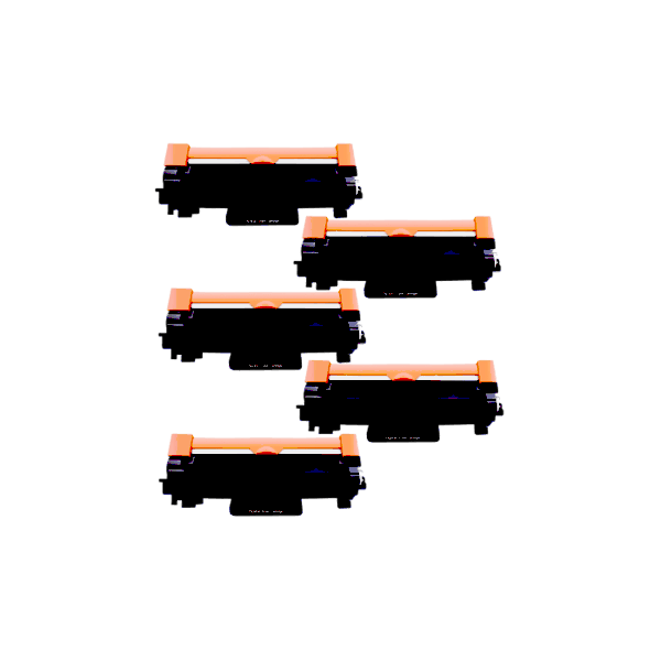 Compatible Brother TN-2445 Toner Cartridge High Yield 5 PACK
