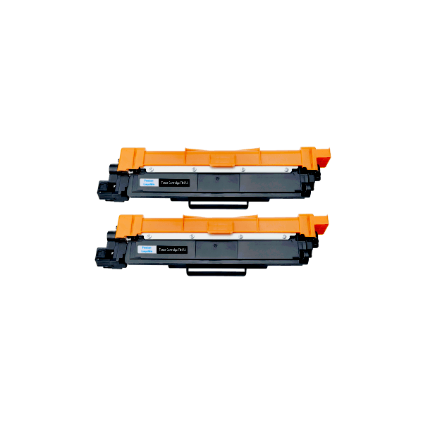 Compatible Brother TN-237BK Black Toner 2 PACK