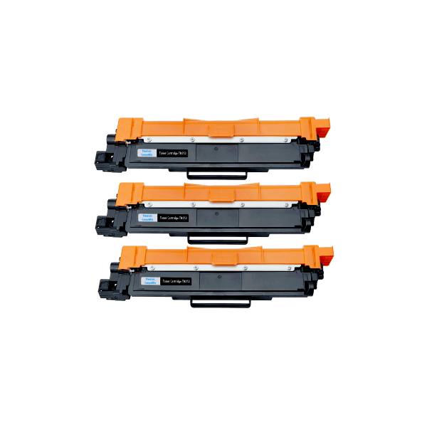 Compatible Brother TN-237BK Black Toner 3 PACK