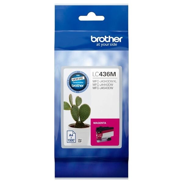 Genuine Brother LC436M Magenta Ink Cartridge