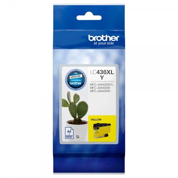 Genuine Brother LC436XL High Yield Ink Cartridge Combo Value Pack