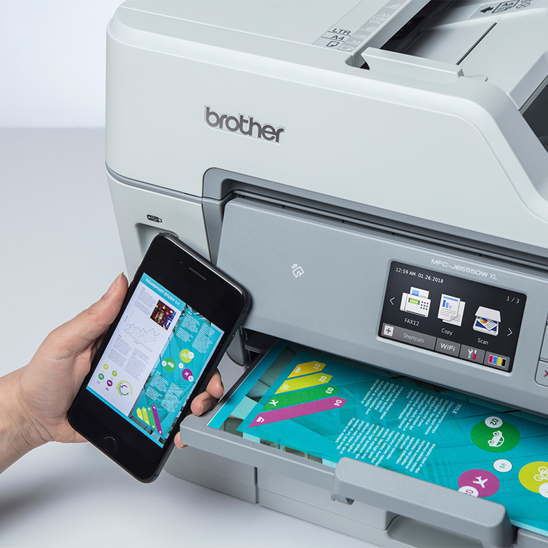 Brother MFC-J6555DW XL INKvestment Tank Colour Multifunction Inkjet Printer