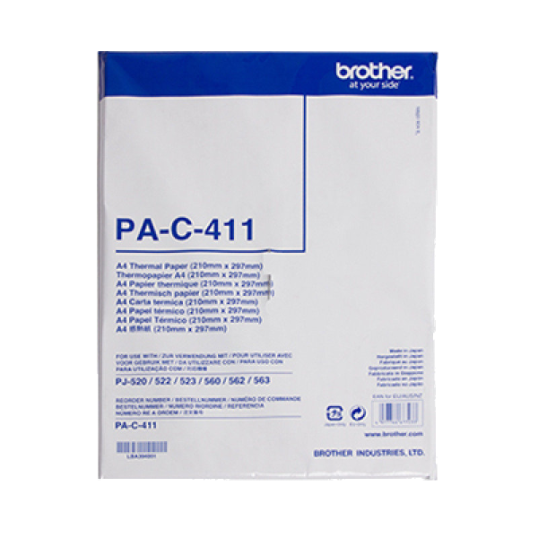 Brother Pocket Jet A4 Thermal Paper - 100 Sheets Brother Pocket Jet A4 Thermal Paper - 100 Sheets