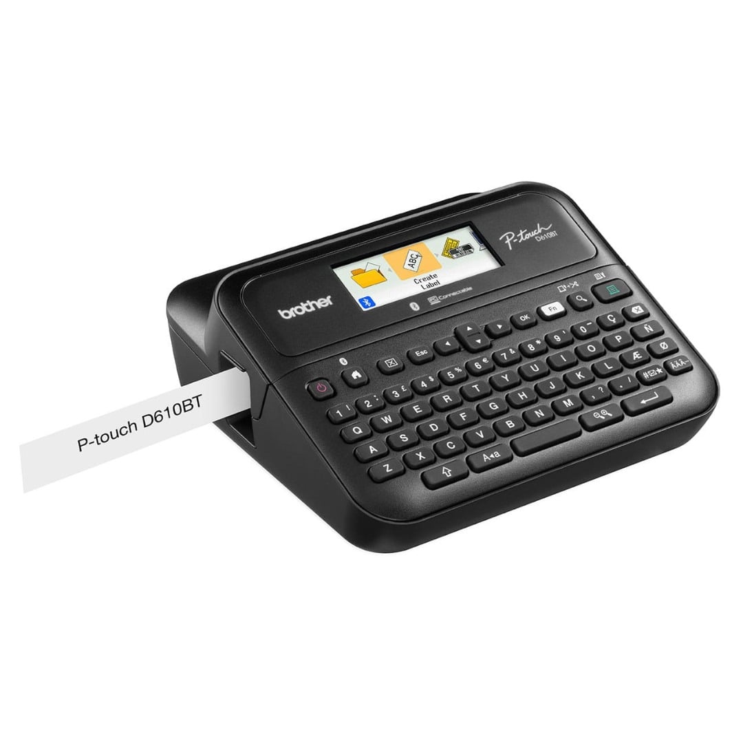 Brother PT-D610BT Desktop Label Printer