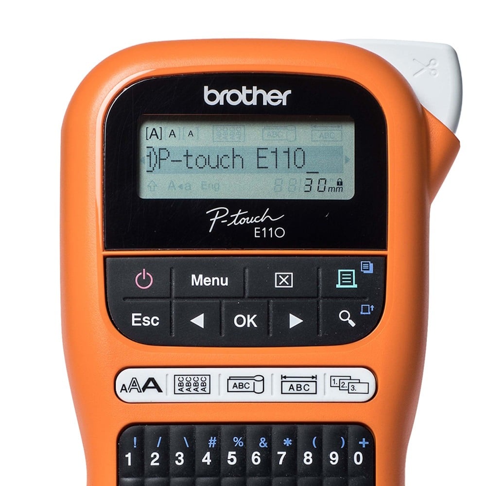 Brother PT-E110VP P-Touch Industrial Label Maker