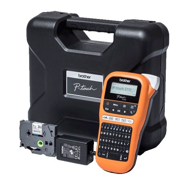 Brother PT-E110VP P-Touch Industrial Label Maker