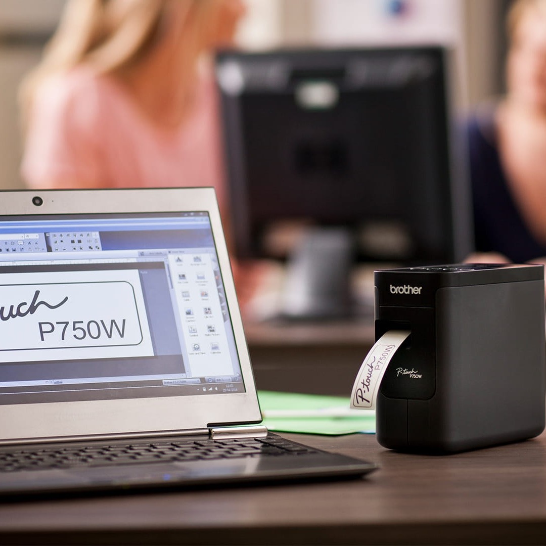 Brother PT-P750W P-Touch Wireless Desktop Label Maker